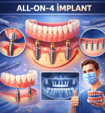 Balçova All-on-4 İmplant: Tam Diş Kaybı İçin Kalıcı Çözüm 2026