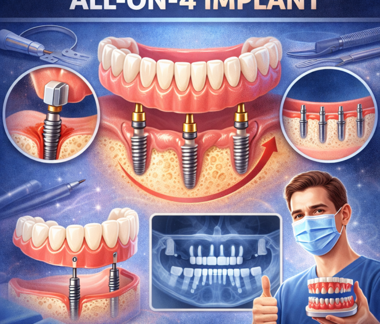 Balçova All-on-4 İmplant: Tam Diş Kaybı İçin Kalıcı Çözüm 2026