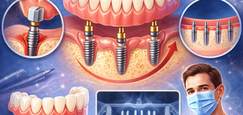 Balçova All-on-4 İmplant: Tam Diş Kaybı İçin Kalıcı Çözüm 2026